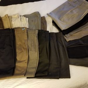 Mens Slack 33 and 34 waist 32 length